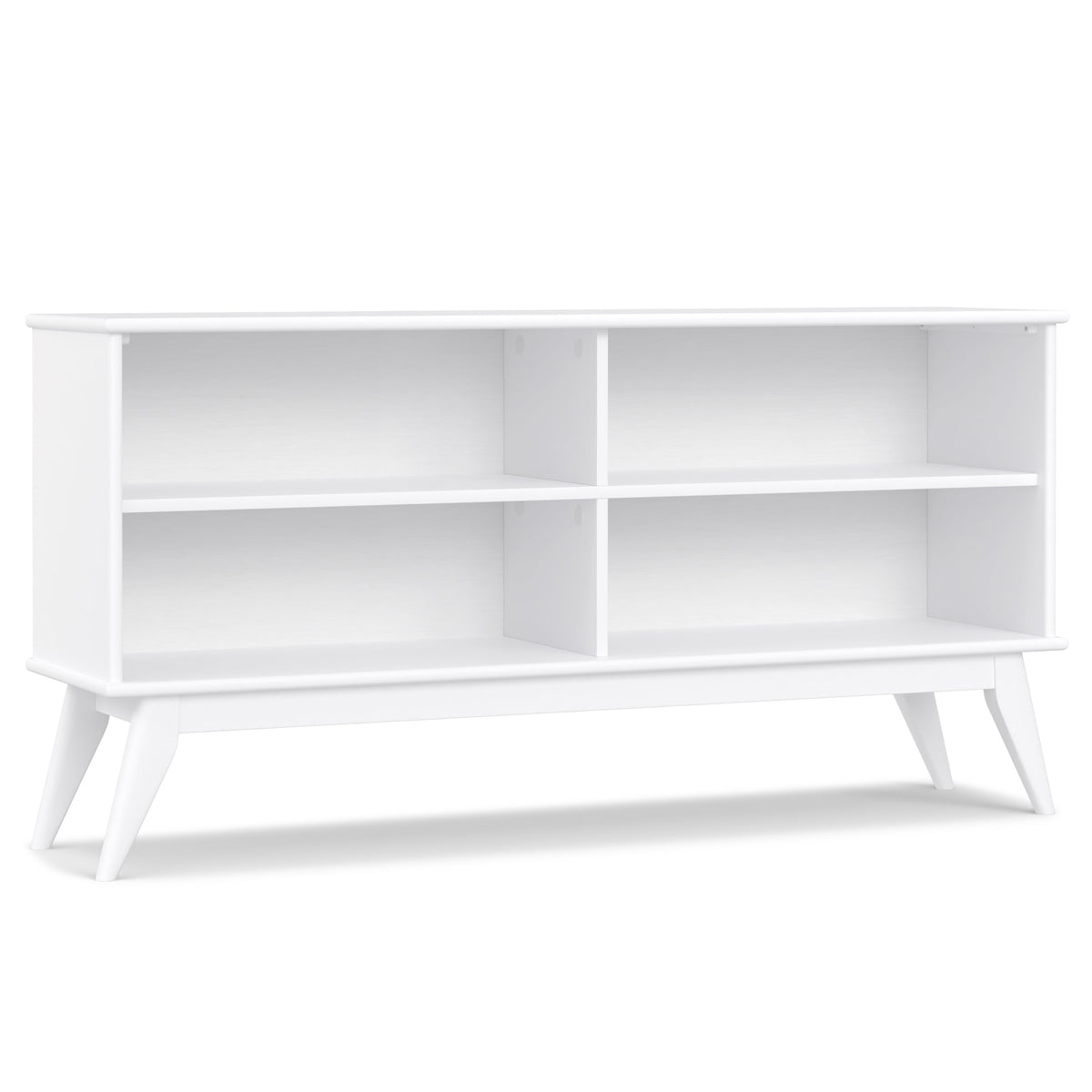 Draper Mid Century Low Bookcase