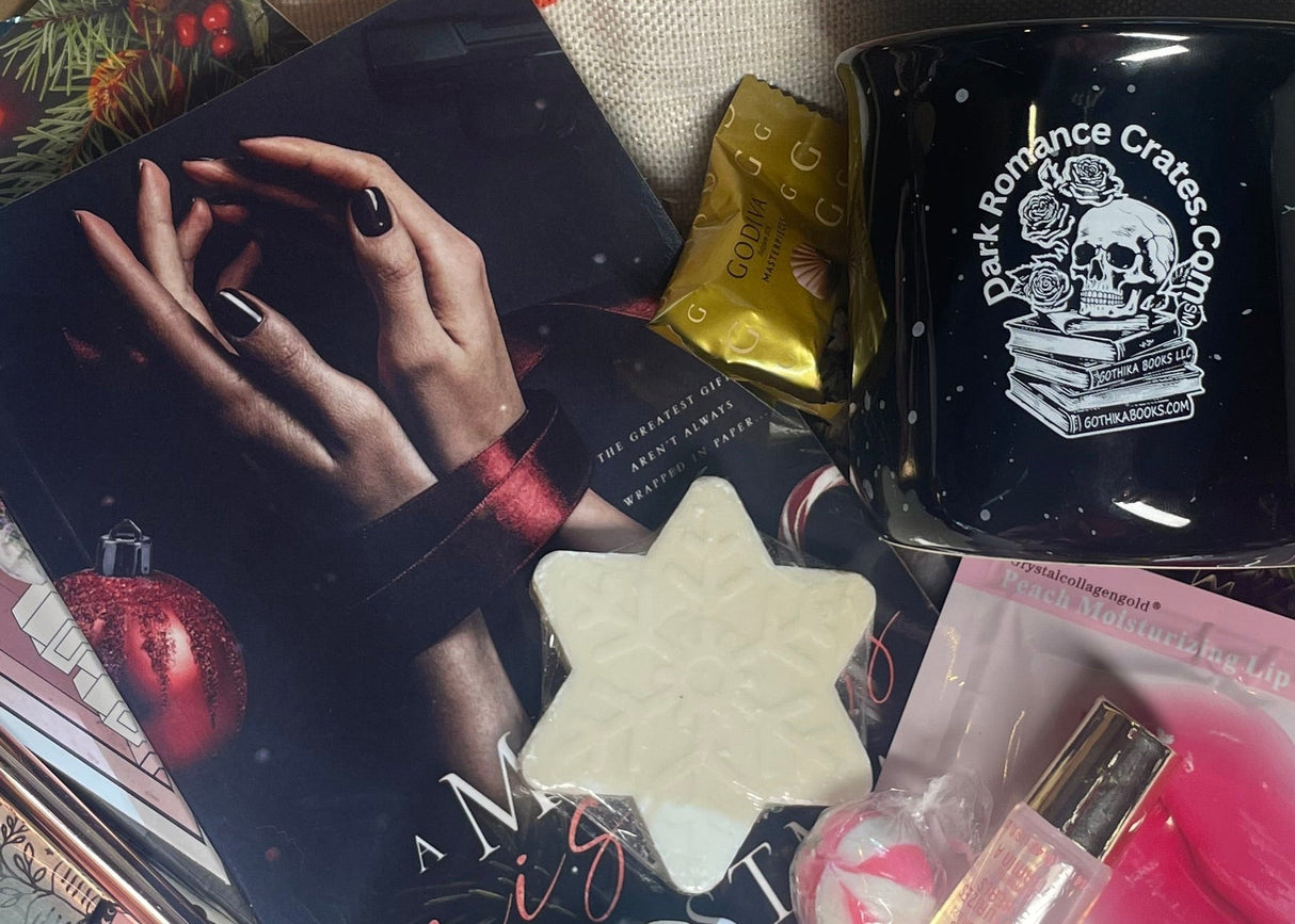 Holiday Book Box - Dark & Spicy Reads, Luxury Spa, Jewelry, optional toys