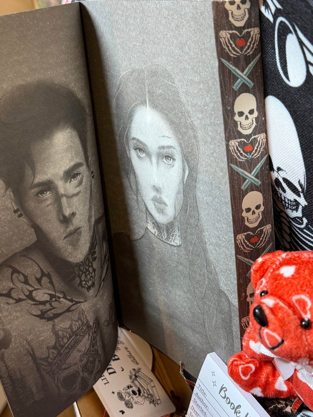 Special Edition Dark Romance Book Box - Sprayed Edges - Choose Your Theme - Dark Romance Crates