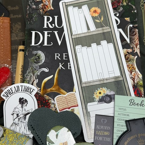 Modern Wuthering Heights Book Box Dark Romance, Spicy Retelling + Merch