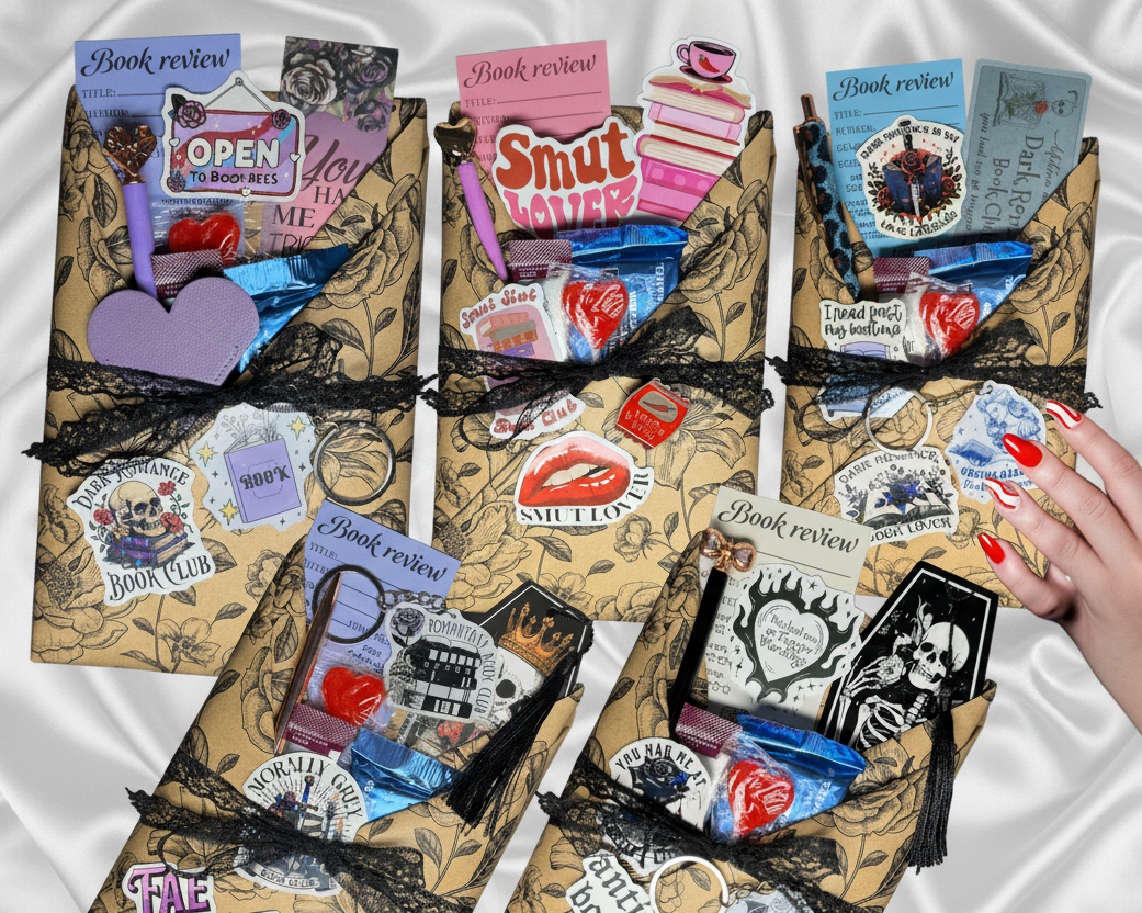 Dark Smut Blind Date Book, Sleeve & Candle Set β Surprise Romance Reader Gift