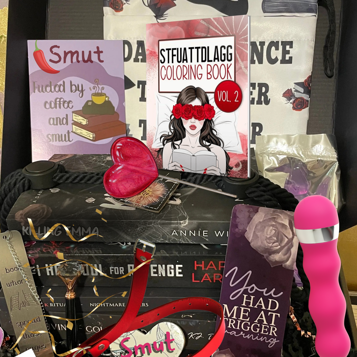 M+ SMUTTY & LUXE: Books, Toys, Spa & Merch