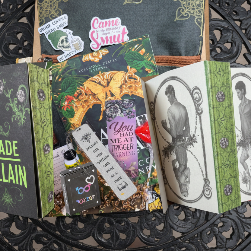 Special Edition Dark Romance Book Box - Sprayed Edges - Choose Your Theme - Dark Romance Crates