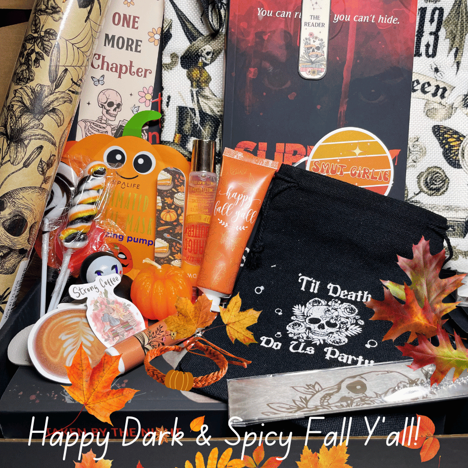 Dark Romance Book Box: Horror Theme, Dark & Spicy Books, Merch - Dark Romance Crates