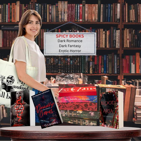 Deep Discounted Wholesale Dark Romance Books & Merch M+