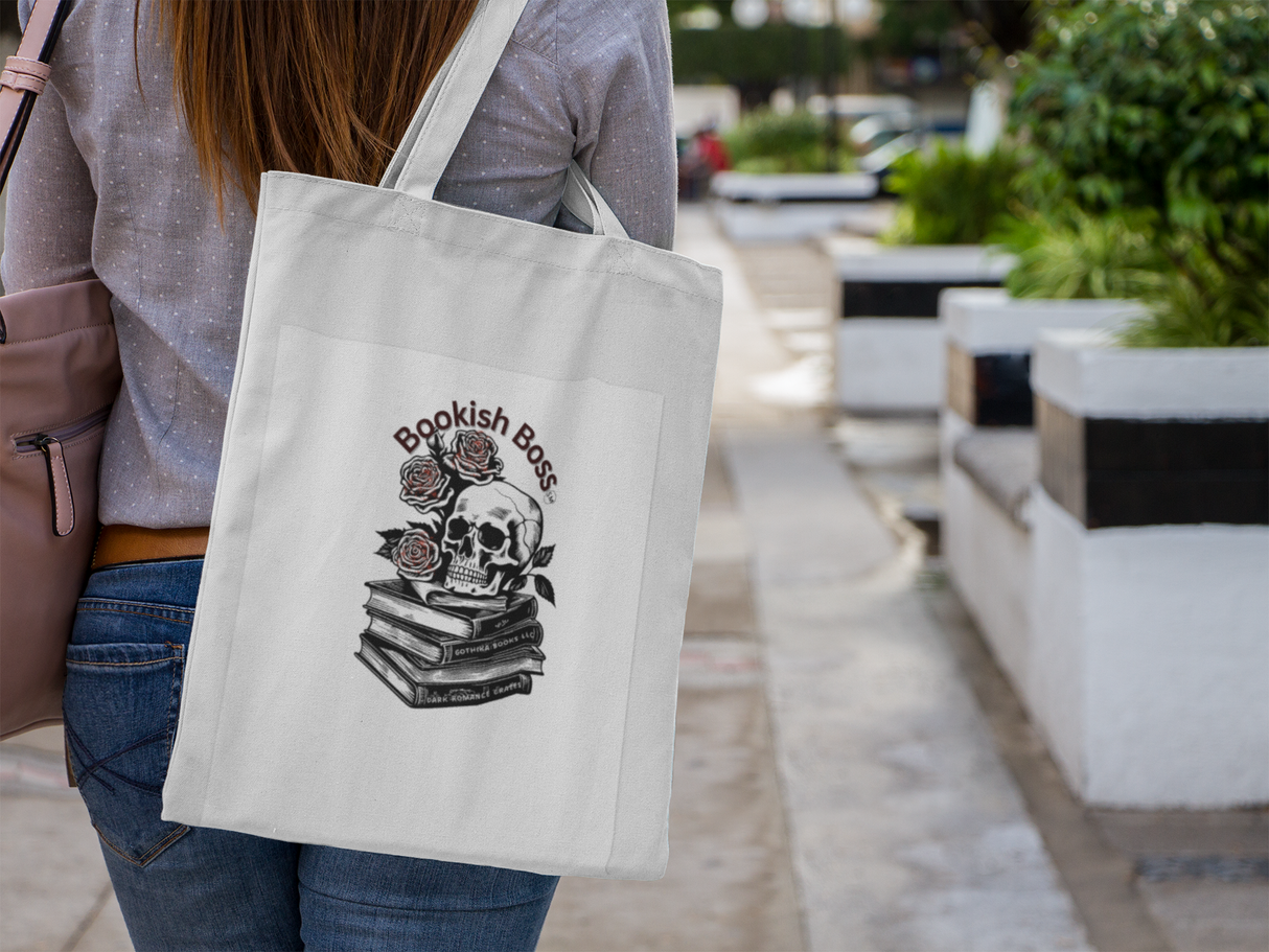 Bookish Canvas Book Tote