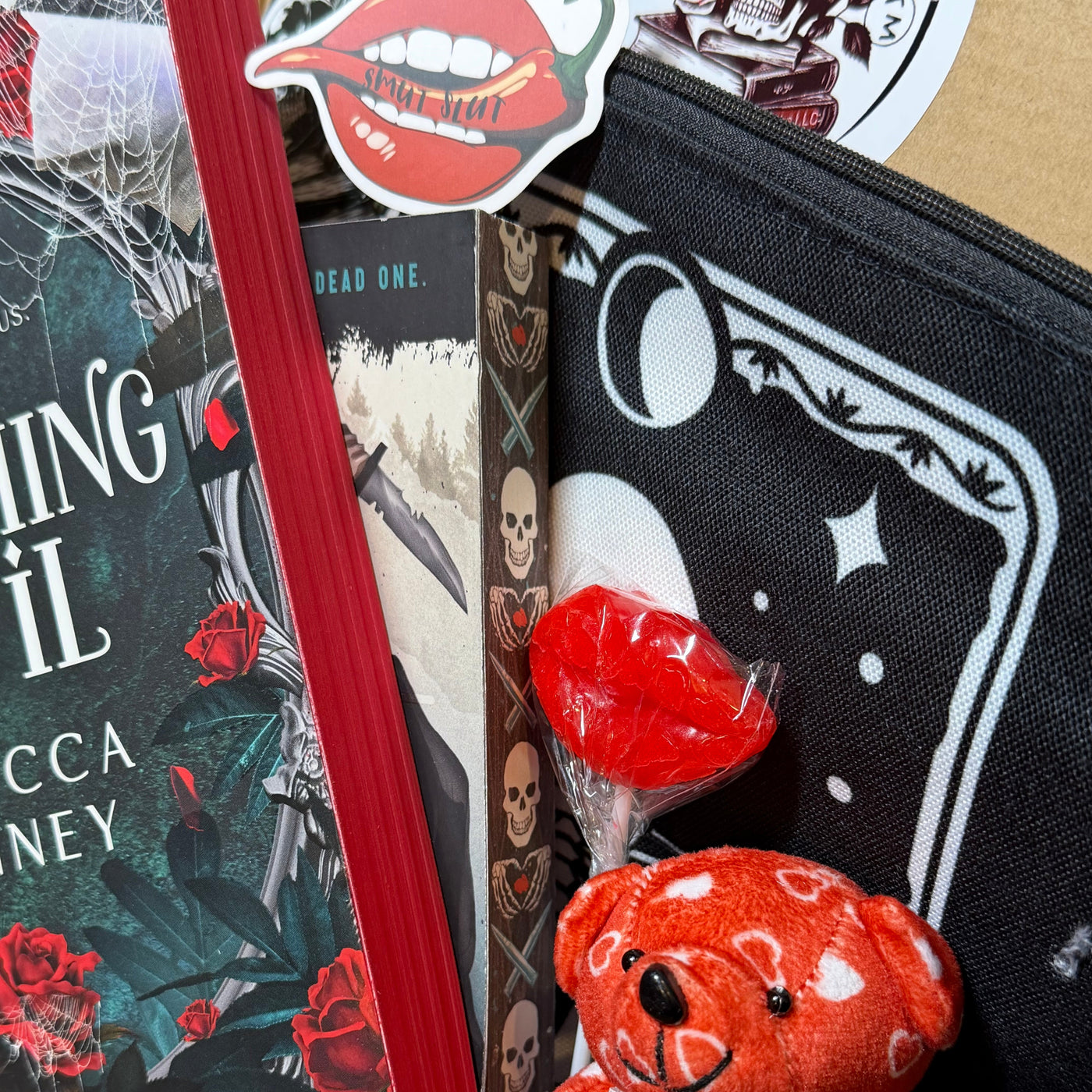 Special Edition Dark Romance Book Box - Sprayed Edges - Choose Your Theme - Dark Romance Crates