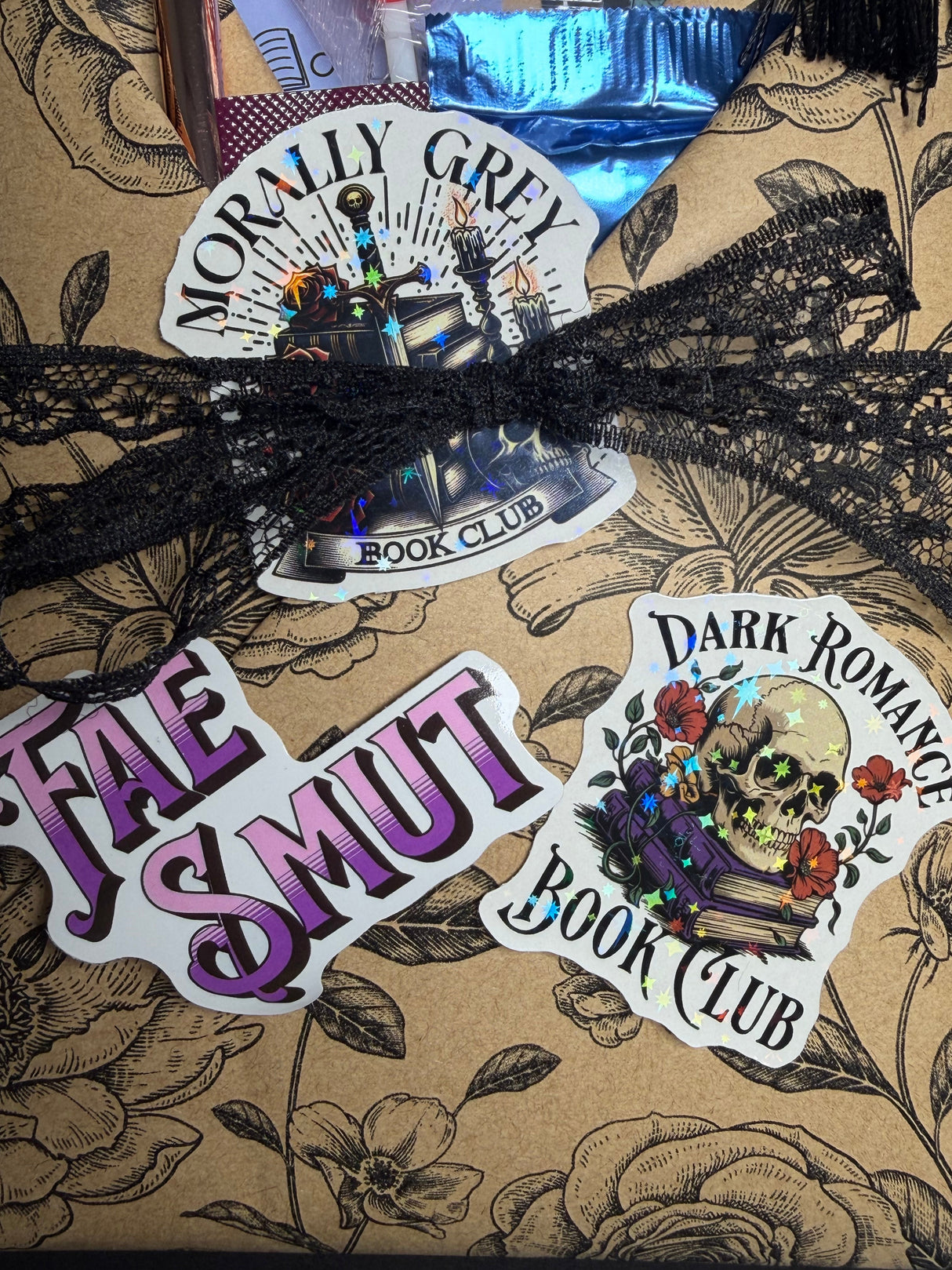 Dark Smut Blind Date Book, Sleeve & Candle Set – Surprise Romance Reader Gift