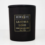 Leather + Lore Candle - Library - Dark Romance Crates