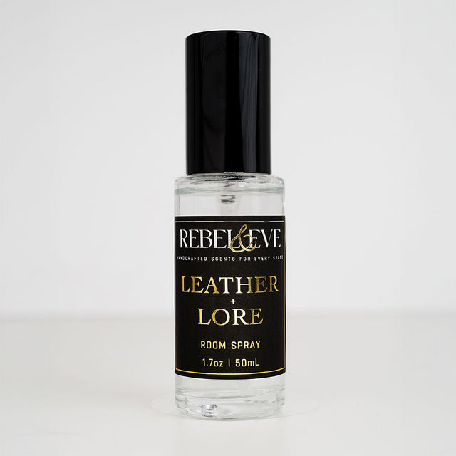 Leather + Lore Room Spray - Library - Dark Romance Crates