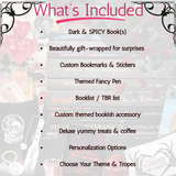 Dark Smut Blind Date Book, Sleeve & Candle Set – Surprise Romance Reader Gift