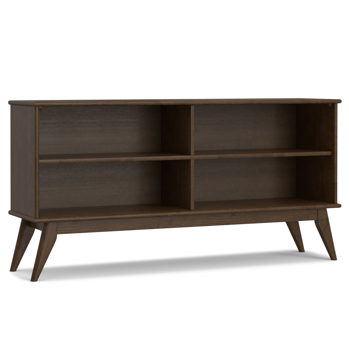 Draper Mid Century Low Bookcase
