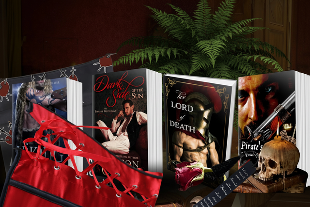 Historical Dark Romance book box. Choose your trope/era at checkout. Subscribe & Save! Dark Romance Crates