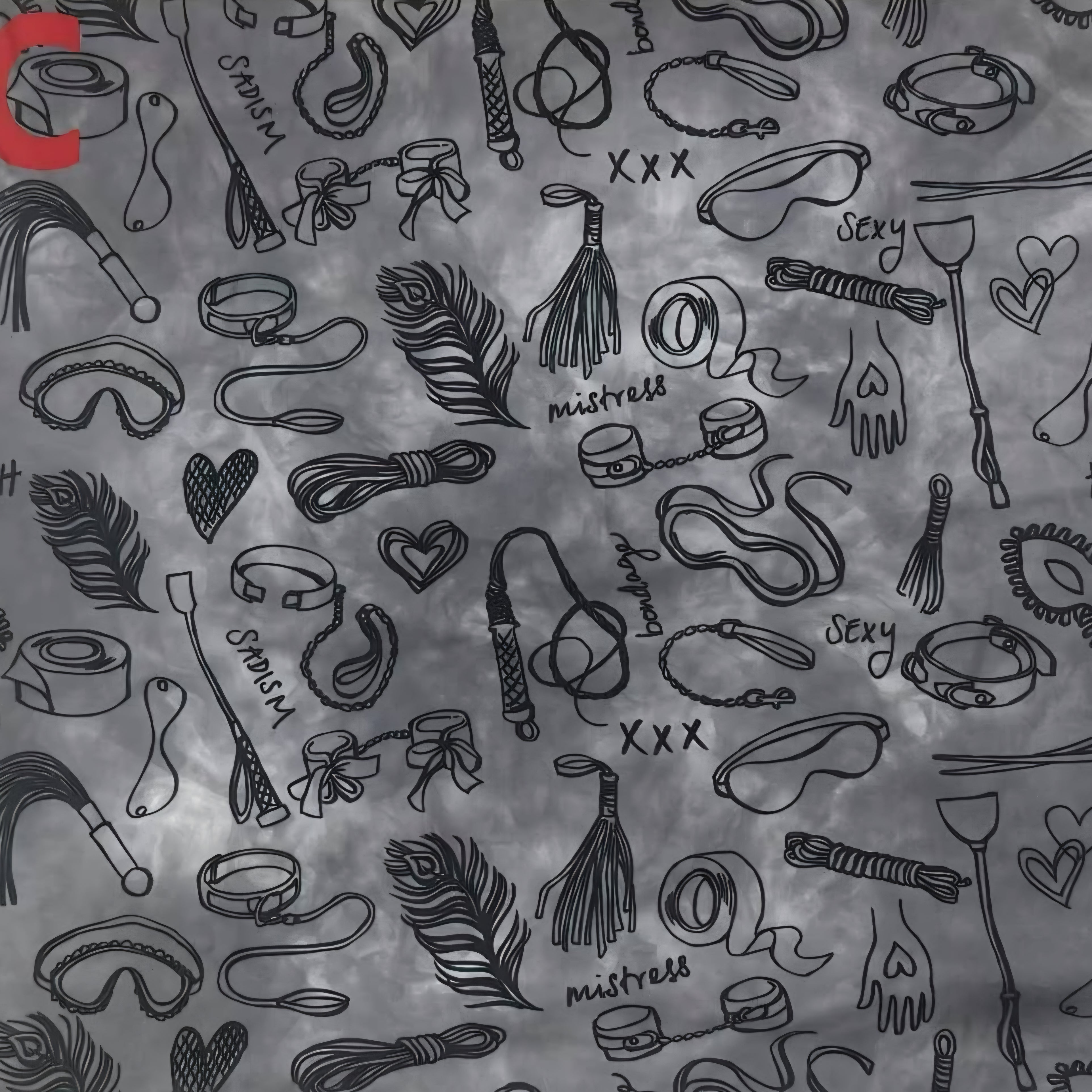 Pre-Order: Velvet Restraint Exclusive Leggings - High-quality Handcrafted Vibrant BDSM Kink