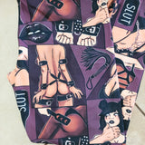 BDSM (Semi-Exclusive) - Kink Kinky Sado S&M Valentine's Day Love High-quality Handcrafted Vibrant Leggings