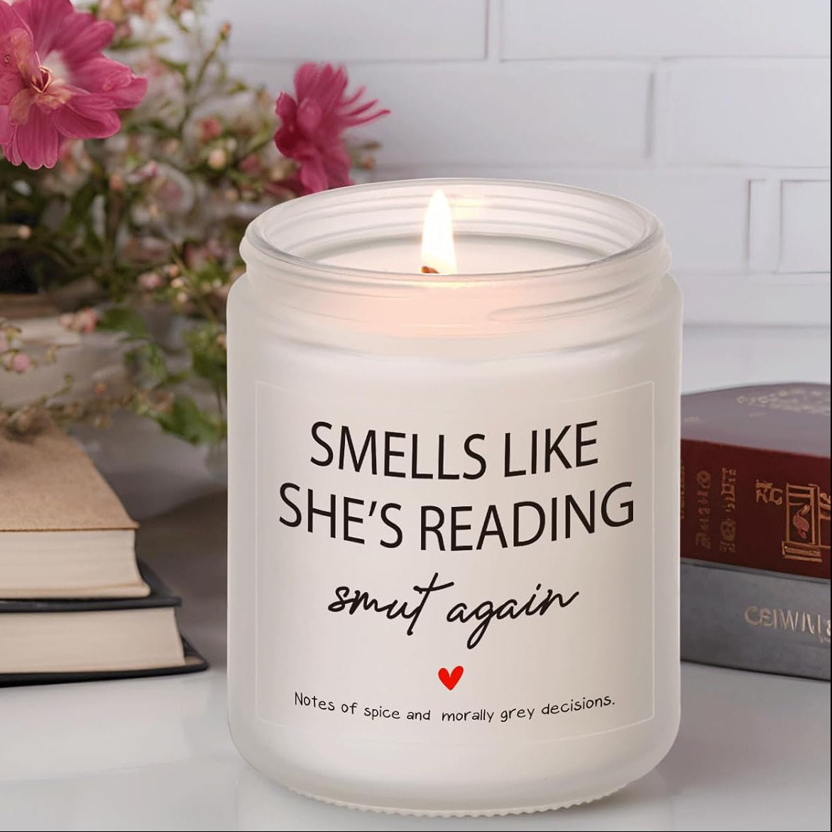 Dark Smut Blind Date Book, Sleeve & Candle Set – Surprise Romance Reader Gift